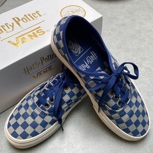 VANS x Harry Potter Ravenclaw Checkerboard Authentic Shoes